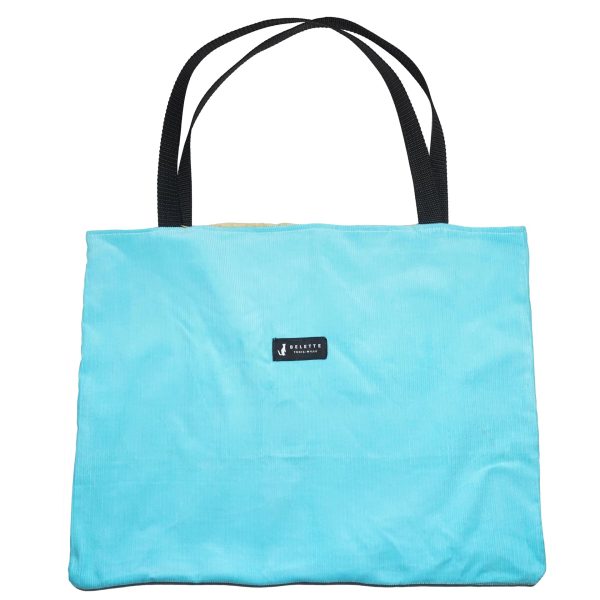 Tote Bag  - Bleu Cyan